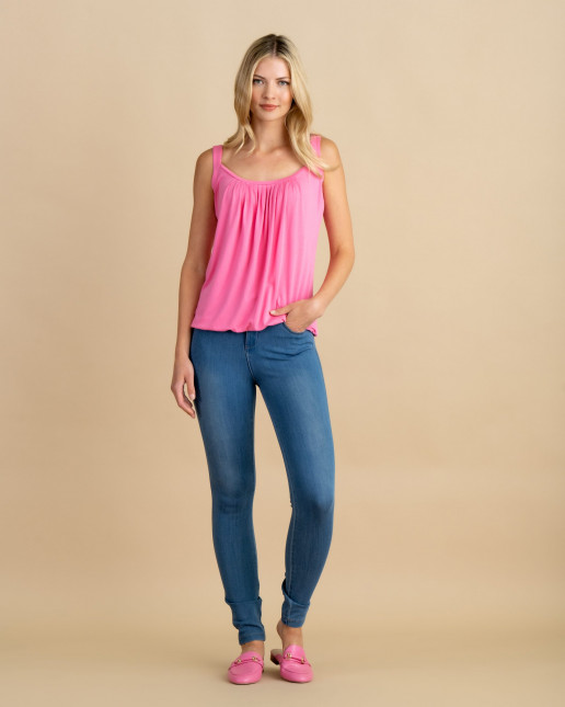 Marble strap vest top 7005