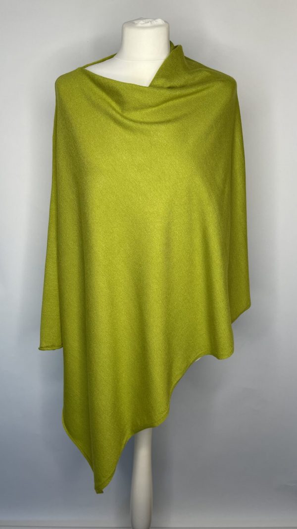 Poncho Chartreuse