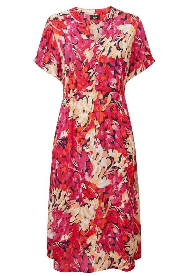 Adini Roxy Dress - Painted Bloom Print