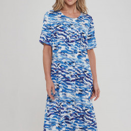 Adini Shannon dress - ocean print