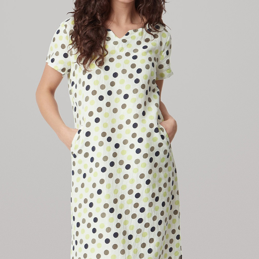 Adini Brianna spotty dress