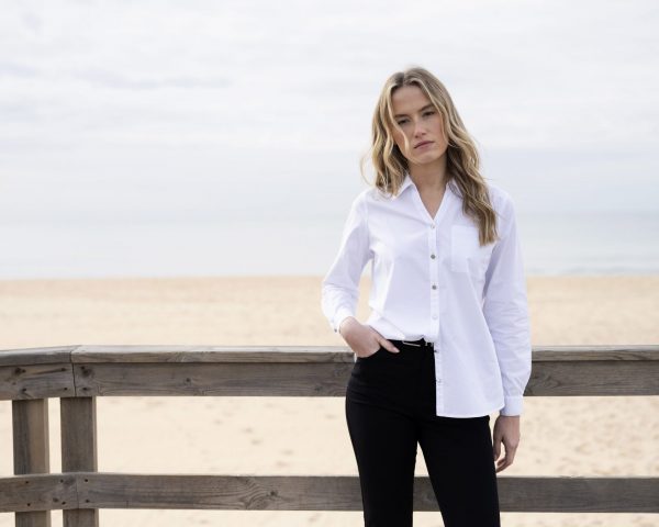Marble 8146 100% cotton woven classic fit shirt with patch pocket and back yoke - Image 14