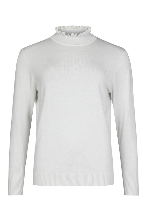 Sunday 6258 Fluted polo neck, classic fit sweater - Image 2