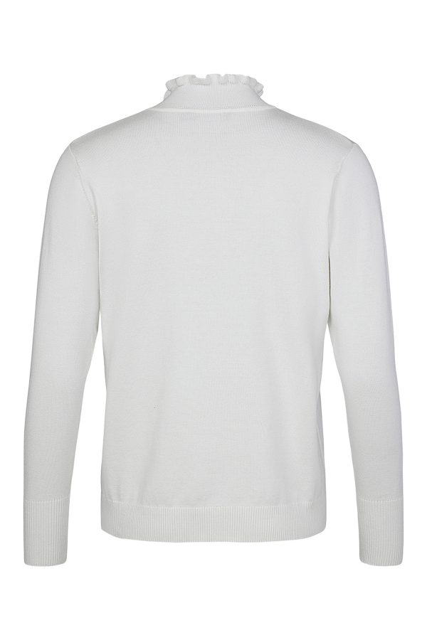 Sunday 6258 Fluted polo neck, classic fit sweater - Image 4