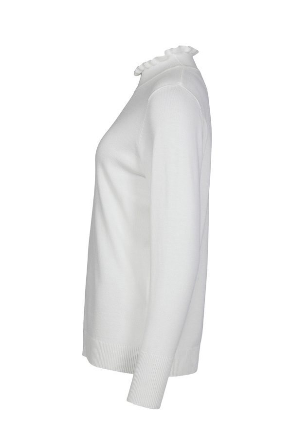 Sunday 6258 Fluted polo neck, classic fit sweater - Image 3