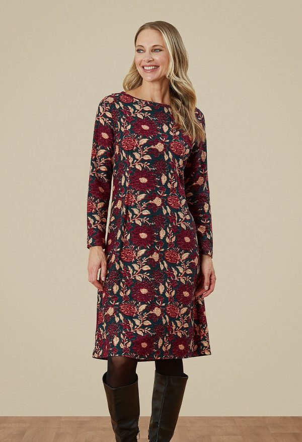 Adini Narita dress - Winter garden print