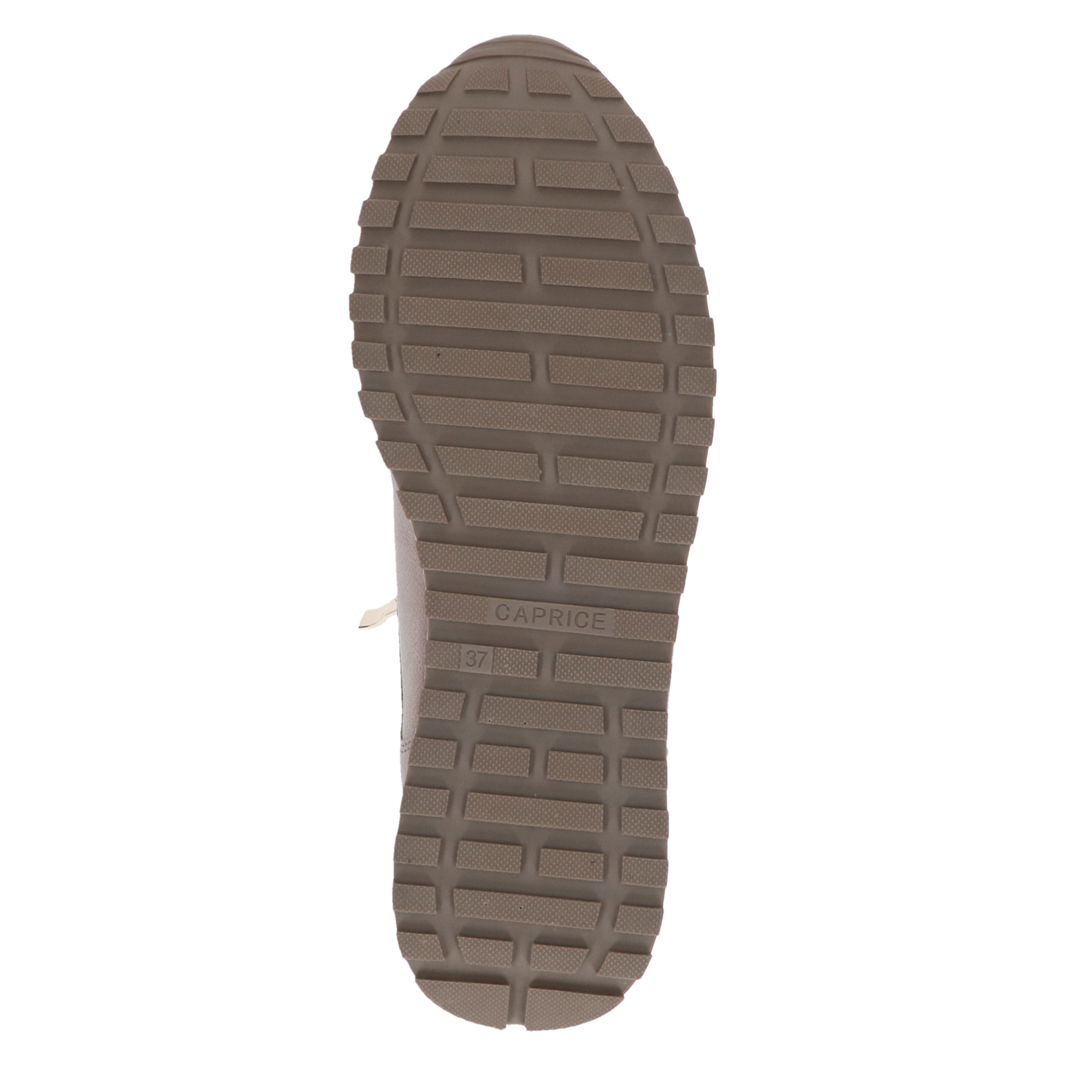 Caprice 26201 showerproof leather ankle trainer boot in taupe metallic - Image 4