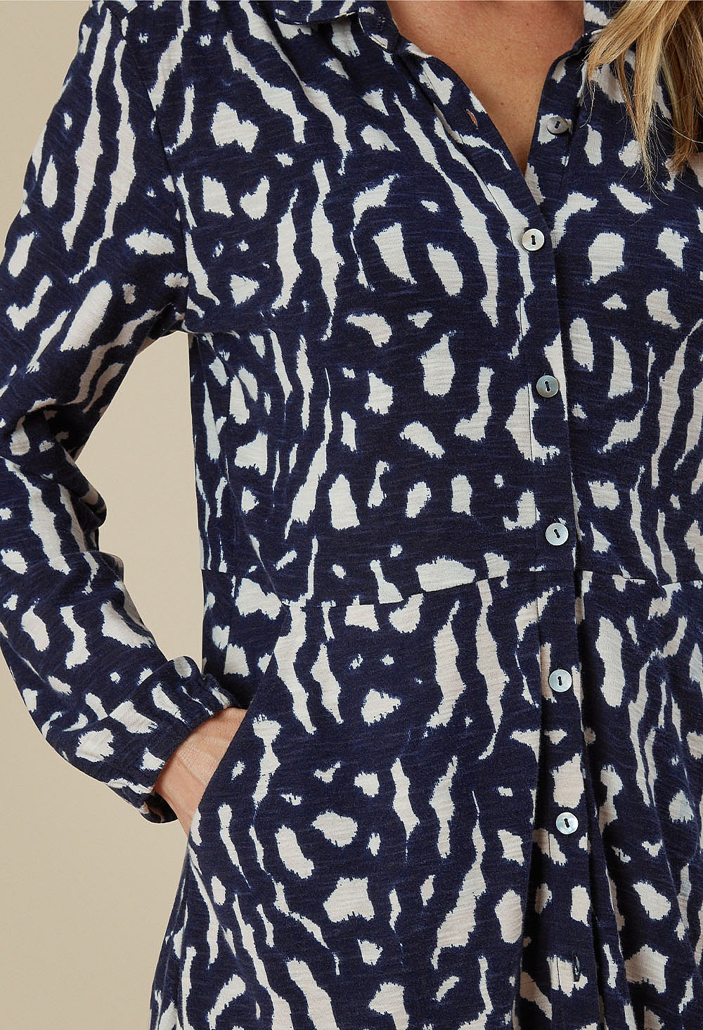 Adini Sasha dress - Painted Brush Print - Image 4