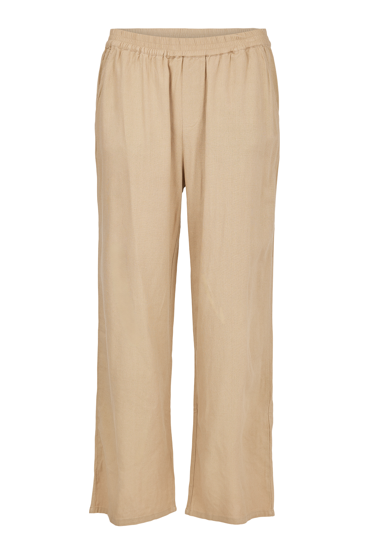 Sunday 6276 Linen and Viscose trousers with elasticated waist and pockets