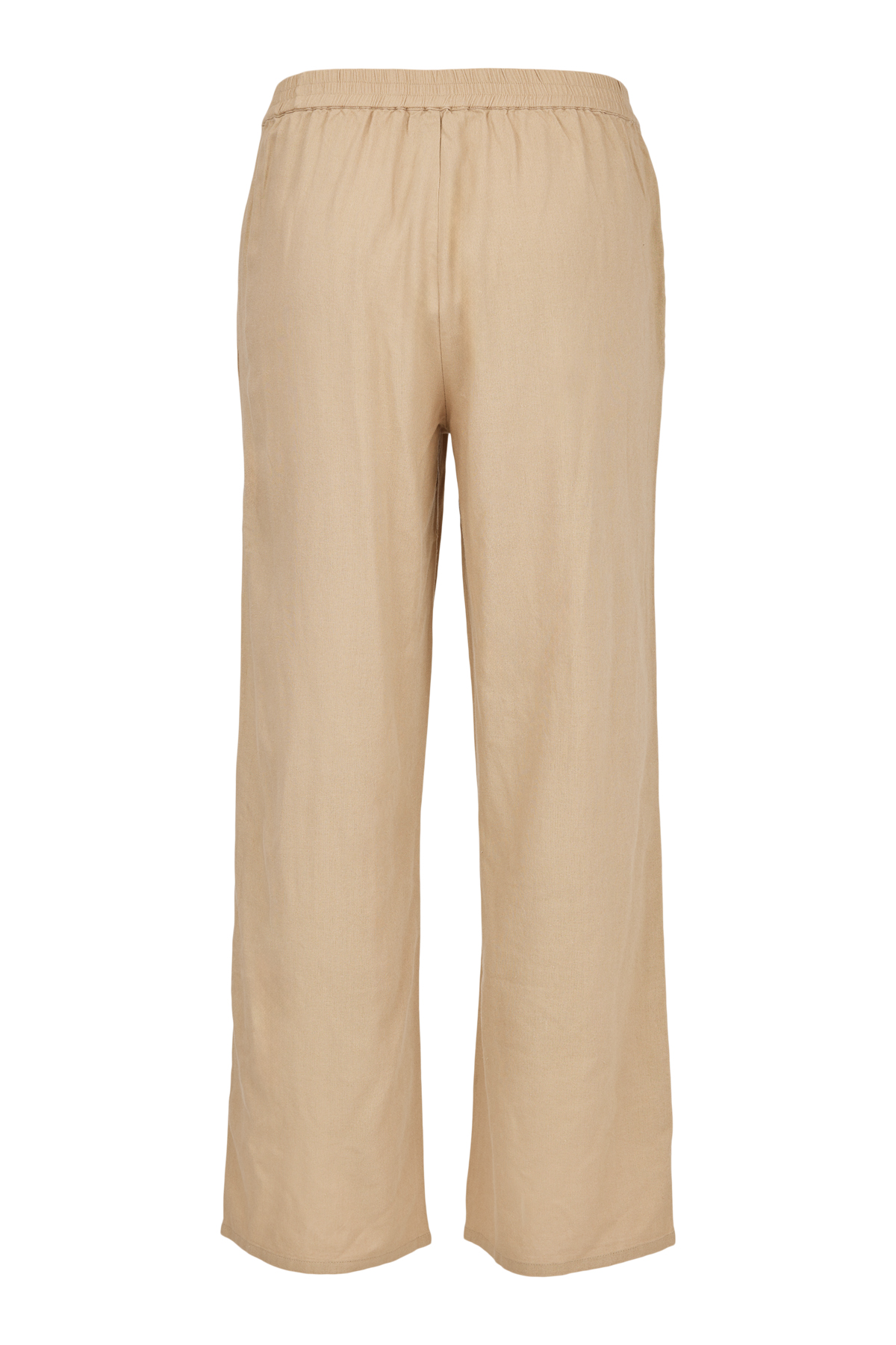Sunday 6276 Linen and Viscose trousers with elasticated waist and pockets - Image 2