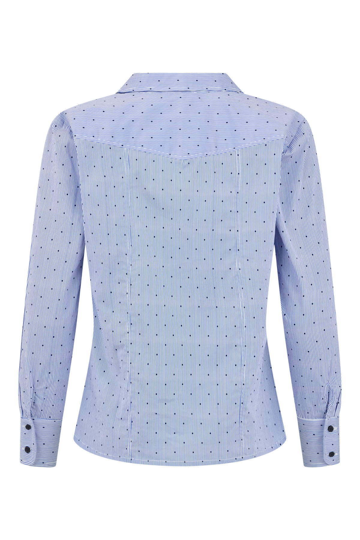 Sunday 6054 pinstripe and spot cotton shirt - Image 2