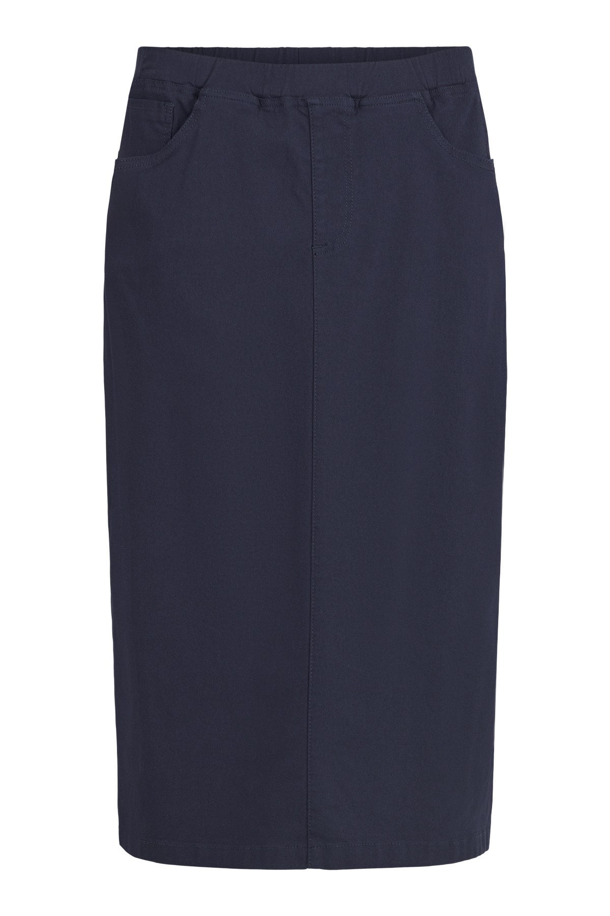 Sunday 6590 Super stretch and super soft skirt with elasticated waist and front and back pockets