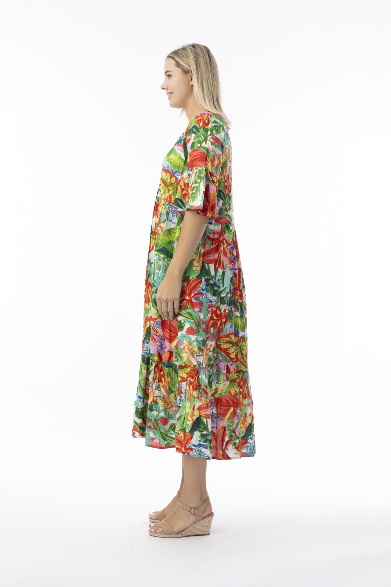 Orientique Equador Lightweight 100% Rayon dress - Image 4