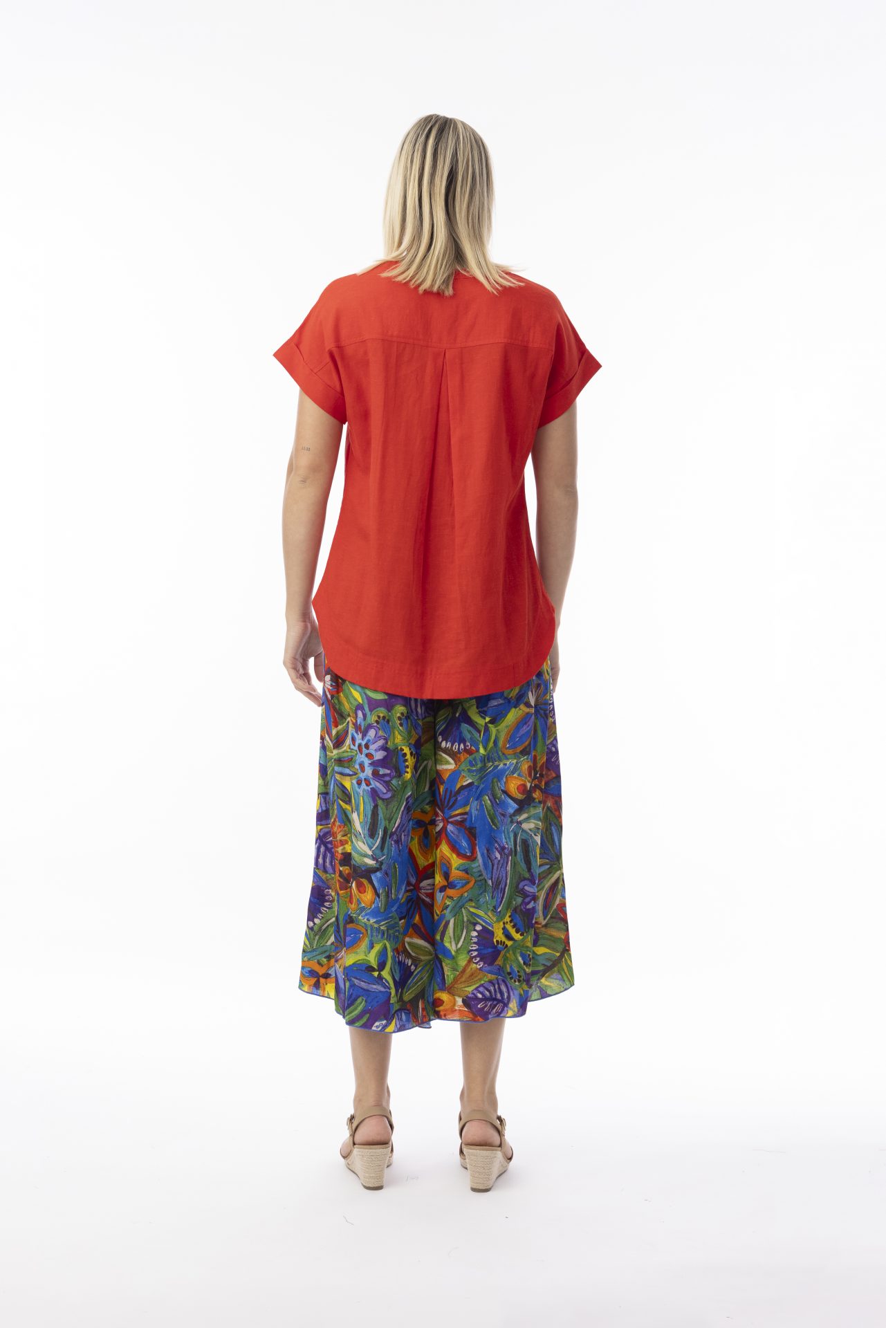 Orientique Zapallar Lightweight 100% Rayon culottes - Image 2