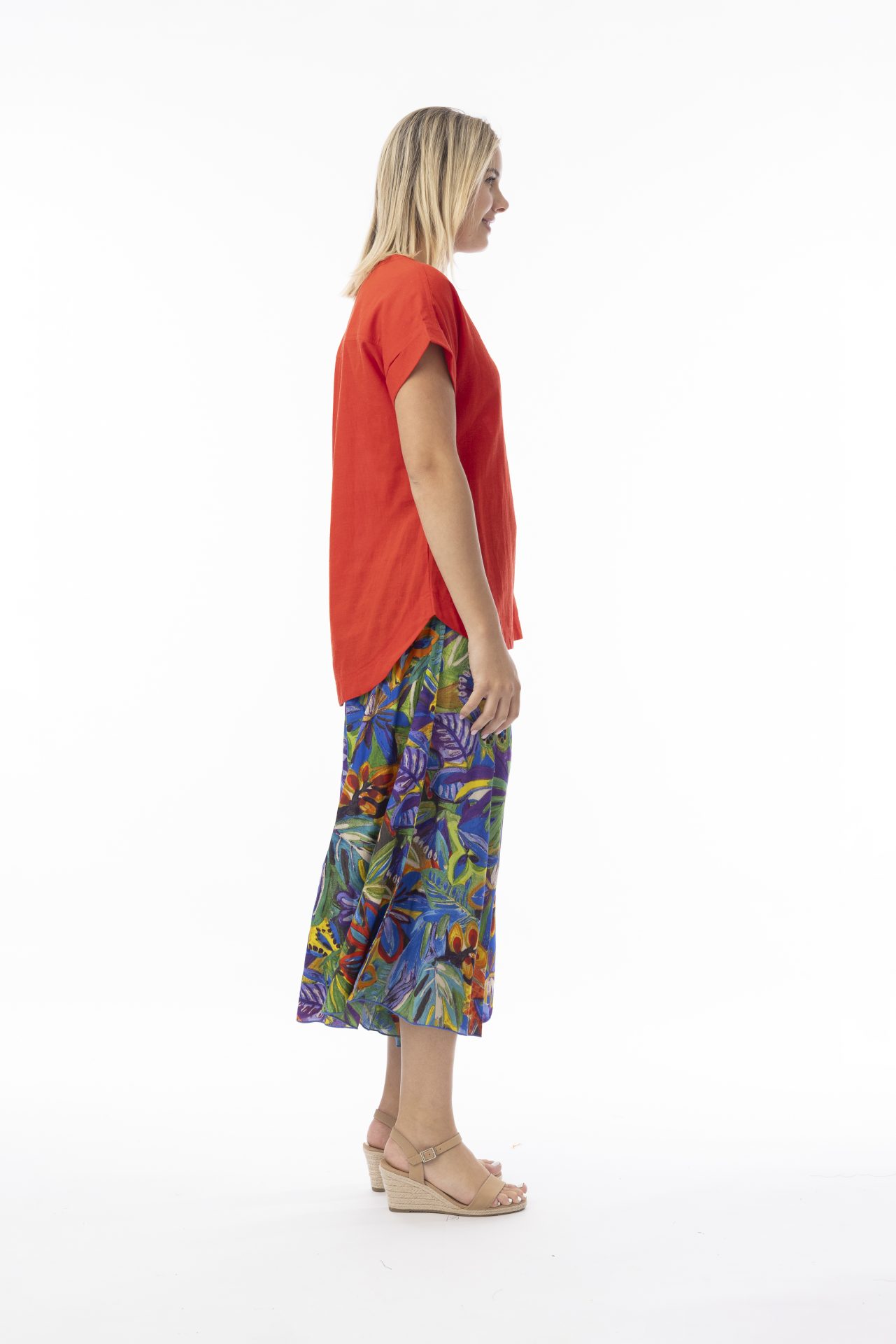 Orientique Zapallar Lightweight 100% Rayon culottes - Image 3